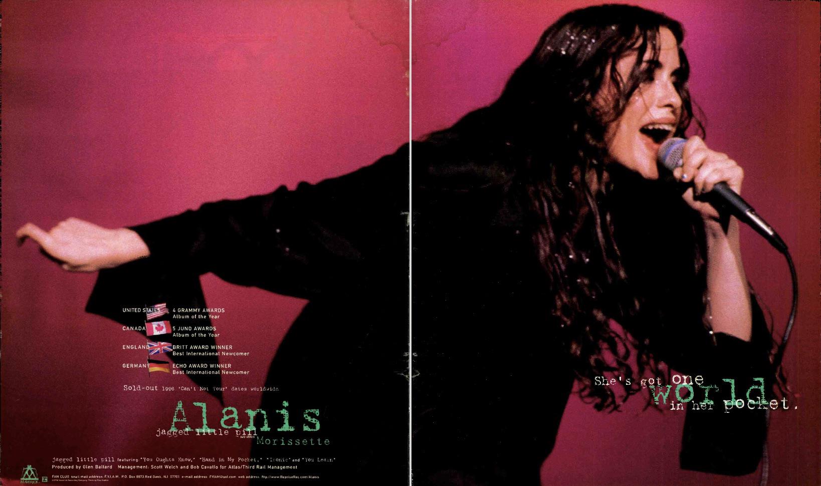 She's got one world in her pocket