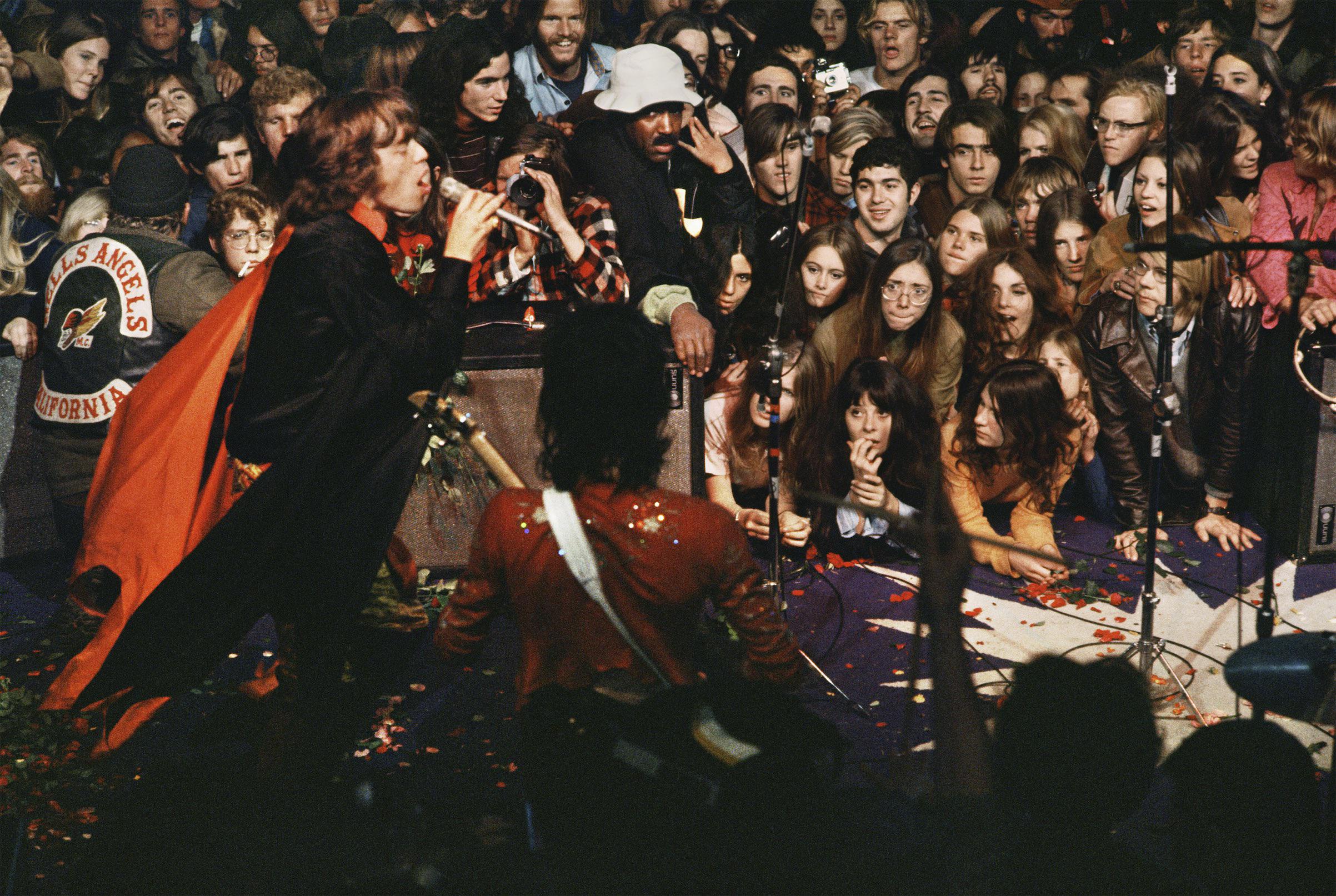 The Rolling Stones at Altamont (1969)