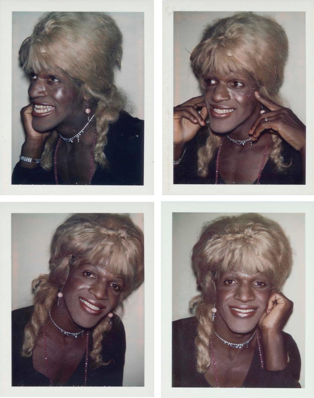 Marsha P. Johnson (by Andy Warhol)