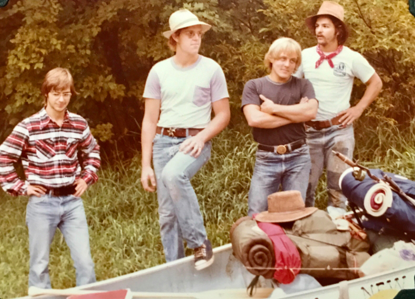 Camping When We All Had Hair
