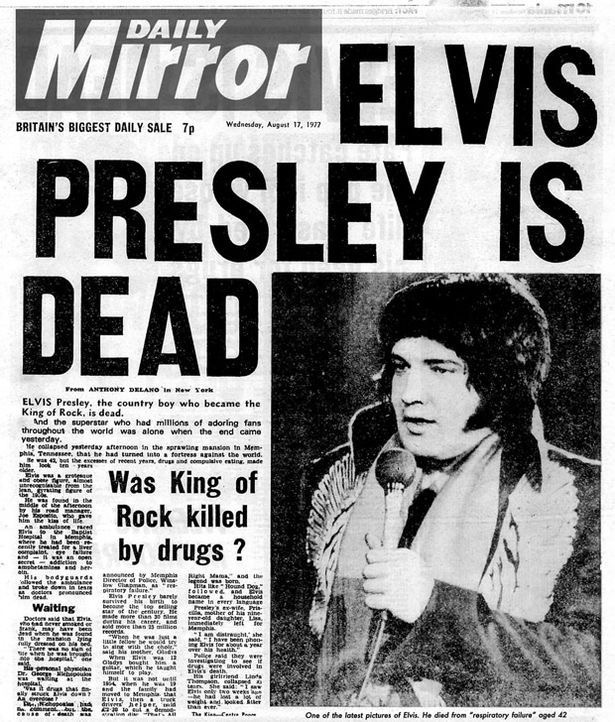 Elvis Leaves the Building… Forever