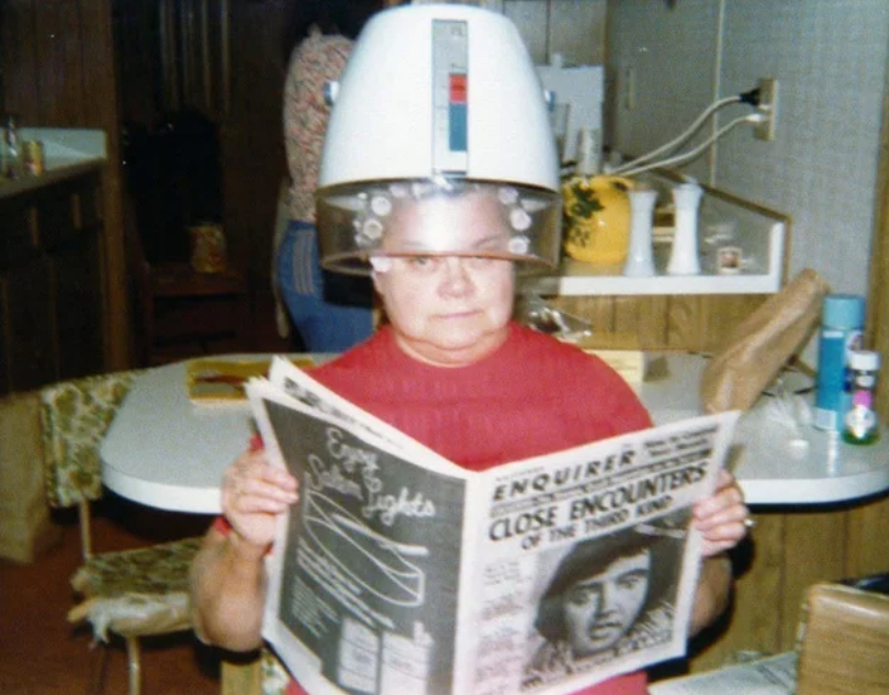 Getting Our Hair Done Was a Full-Time Job