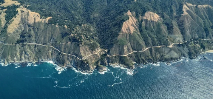 Where the Earth Leans Into the Sea