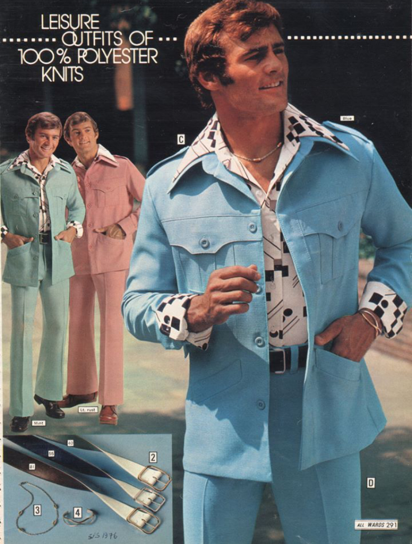 Leisure Suits (Especially in Pastel Polyester)