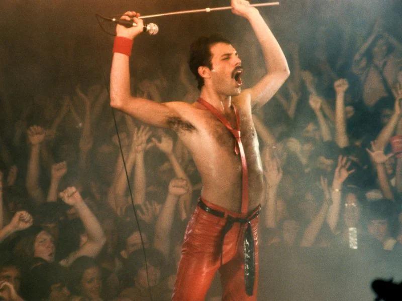 Freddie Mercury in the 80s