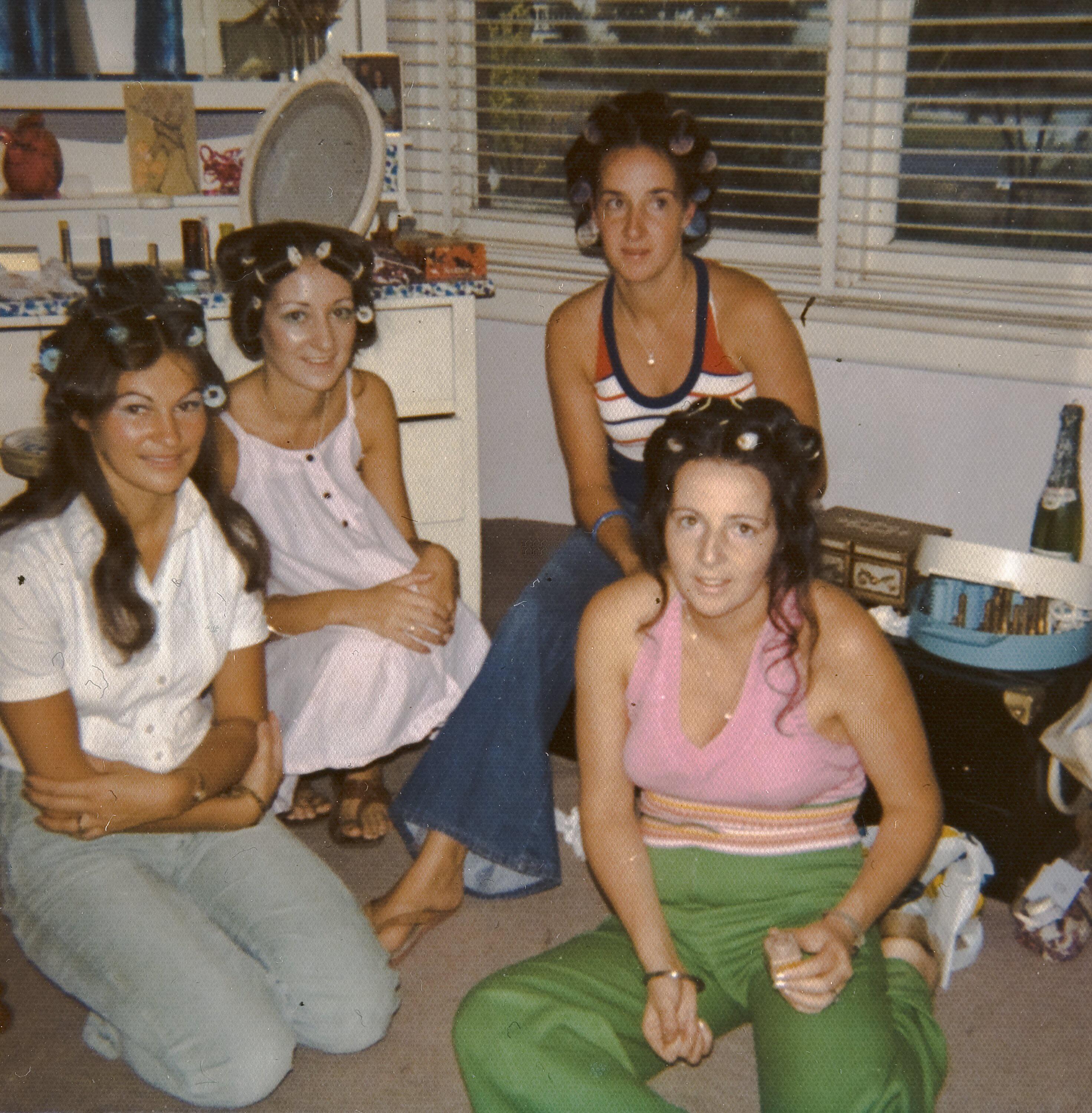 Doing each other's hair