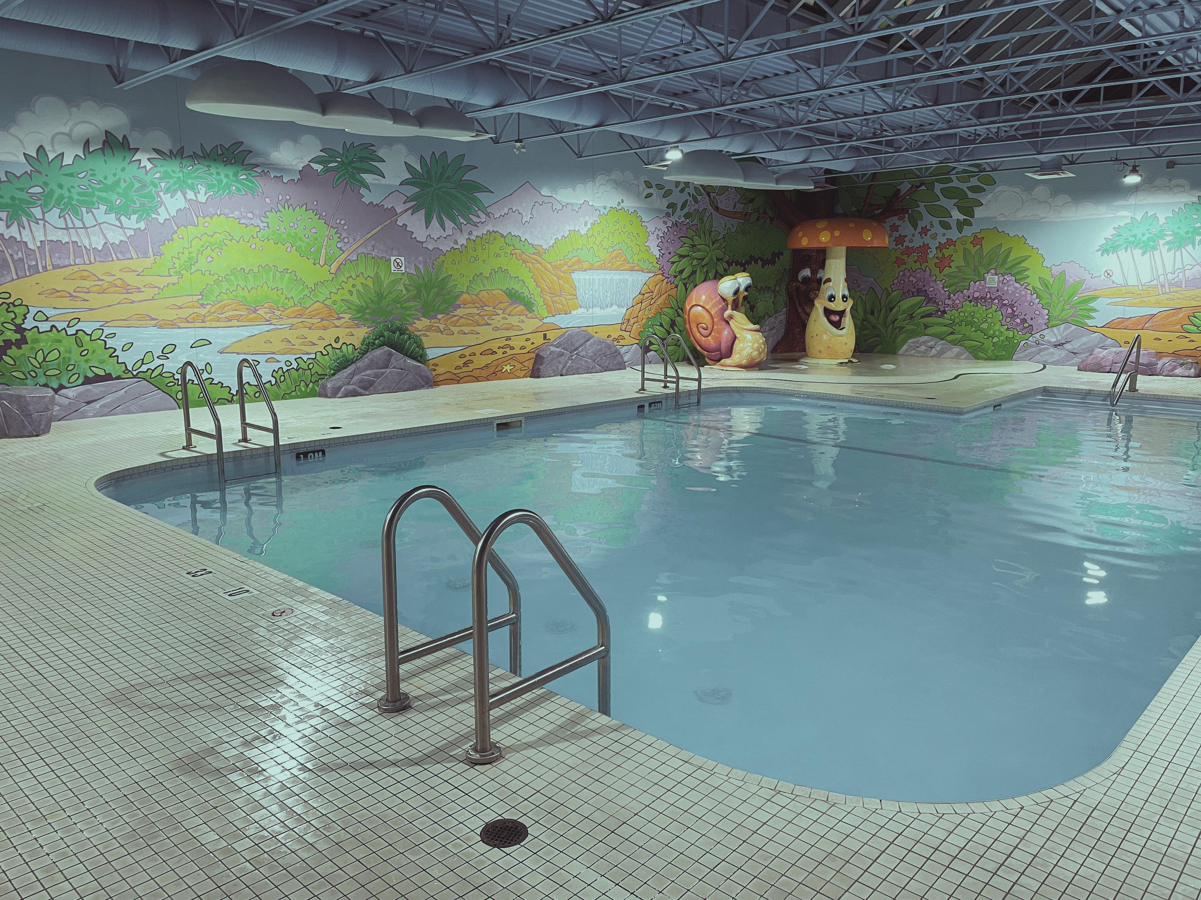 A pool room