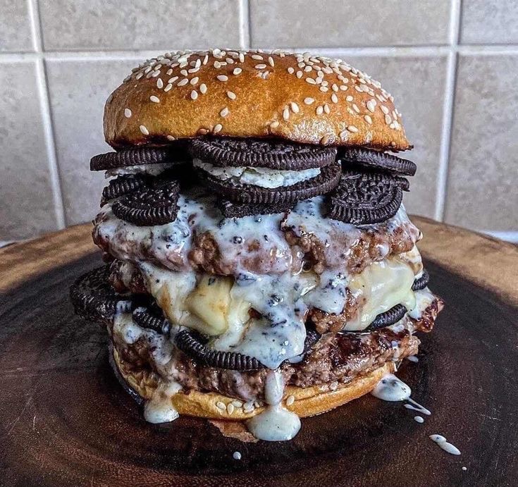 Oreo Burger: A Sweet Mistake