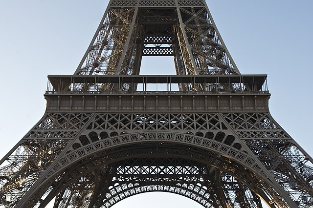 The Eiffel Tower grows taller in summer