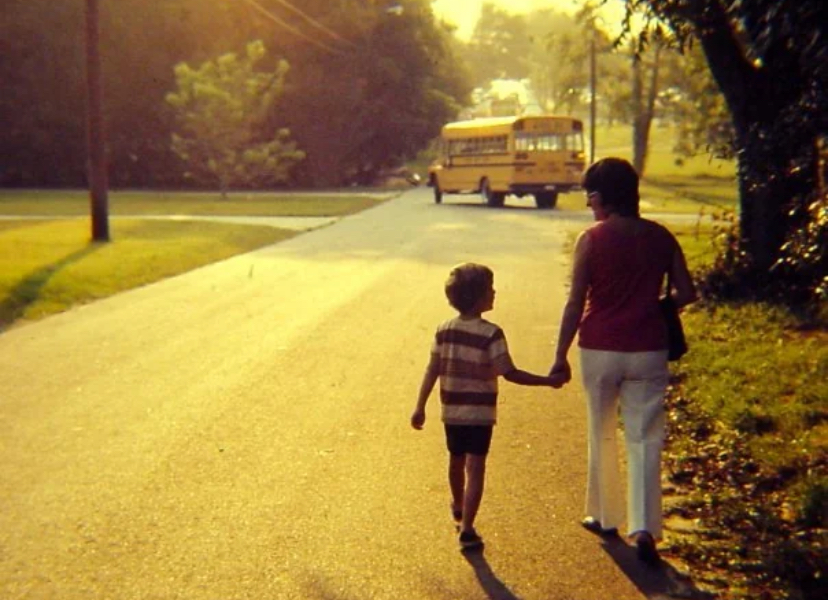 First Day of School, 1974: One Shot, One Smile