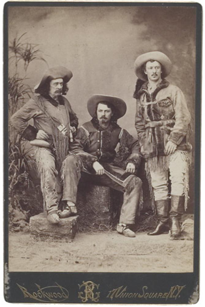 Wild Bill Hickok, Texas Jack Omohundro, Buffalo Bill Cody
