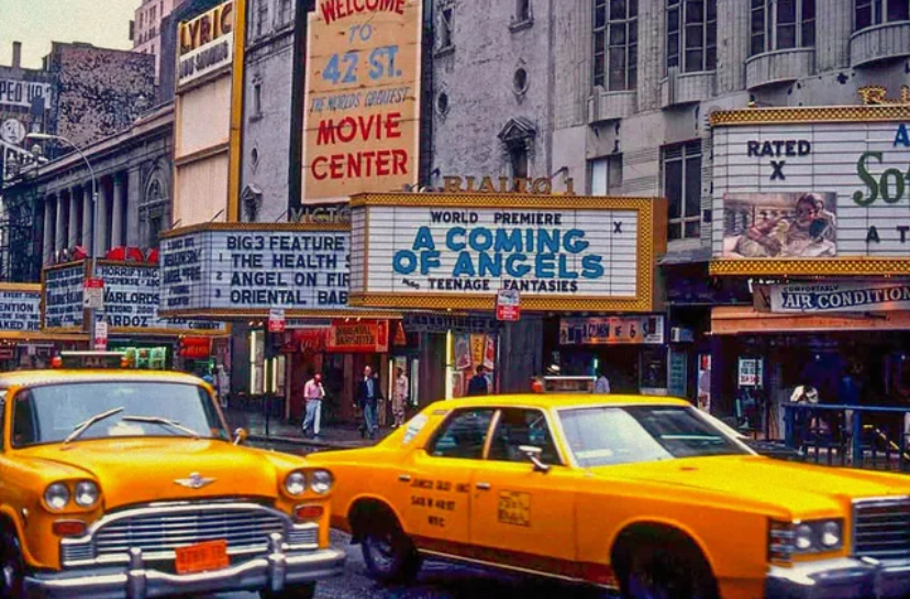 NYC’s 42nd Street: Grit, Glam, and Triple-X Marquees