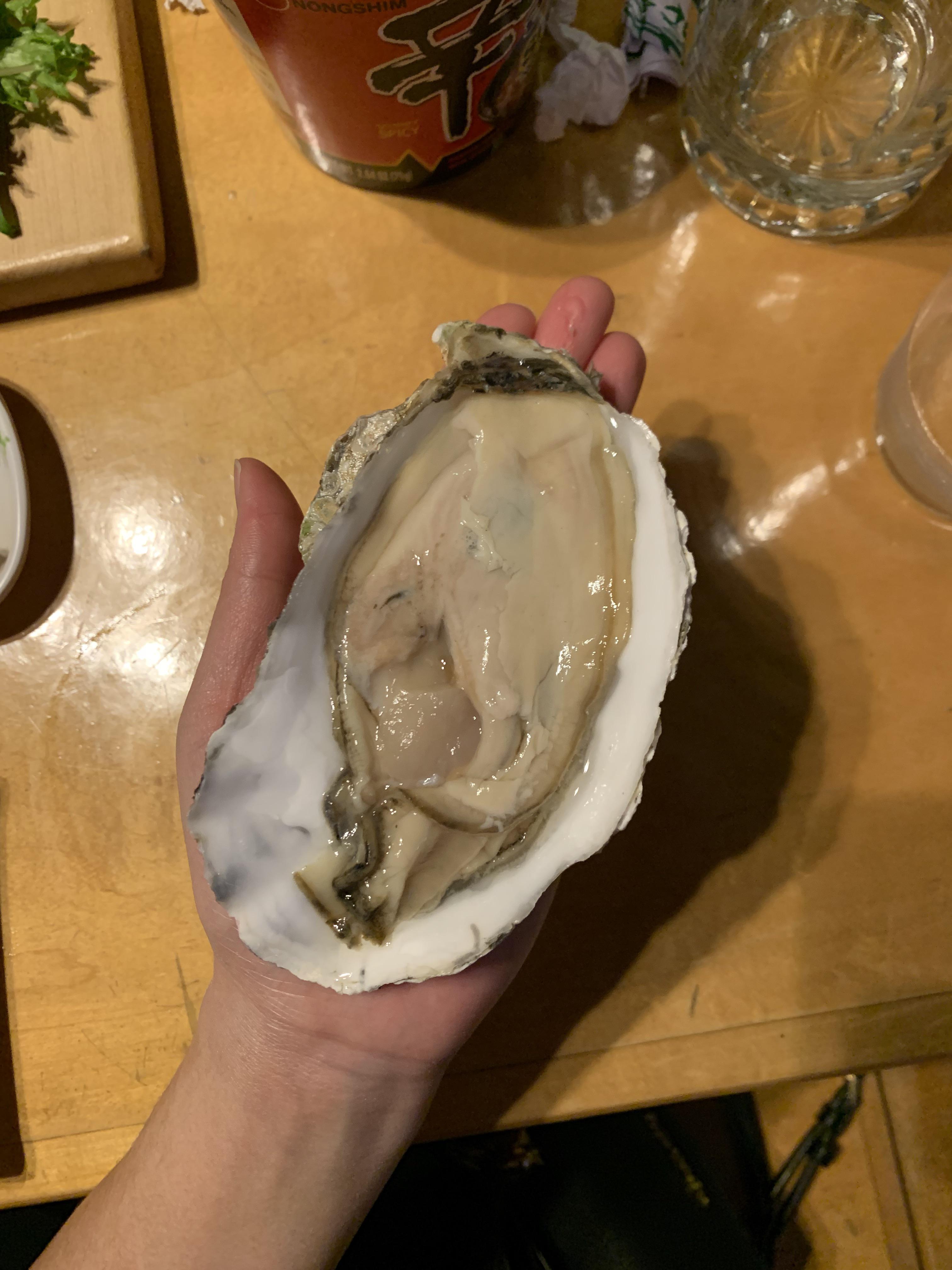 The one and only monster oyster.