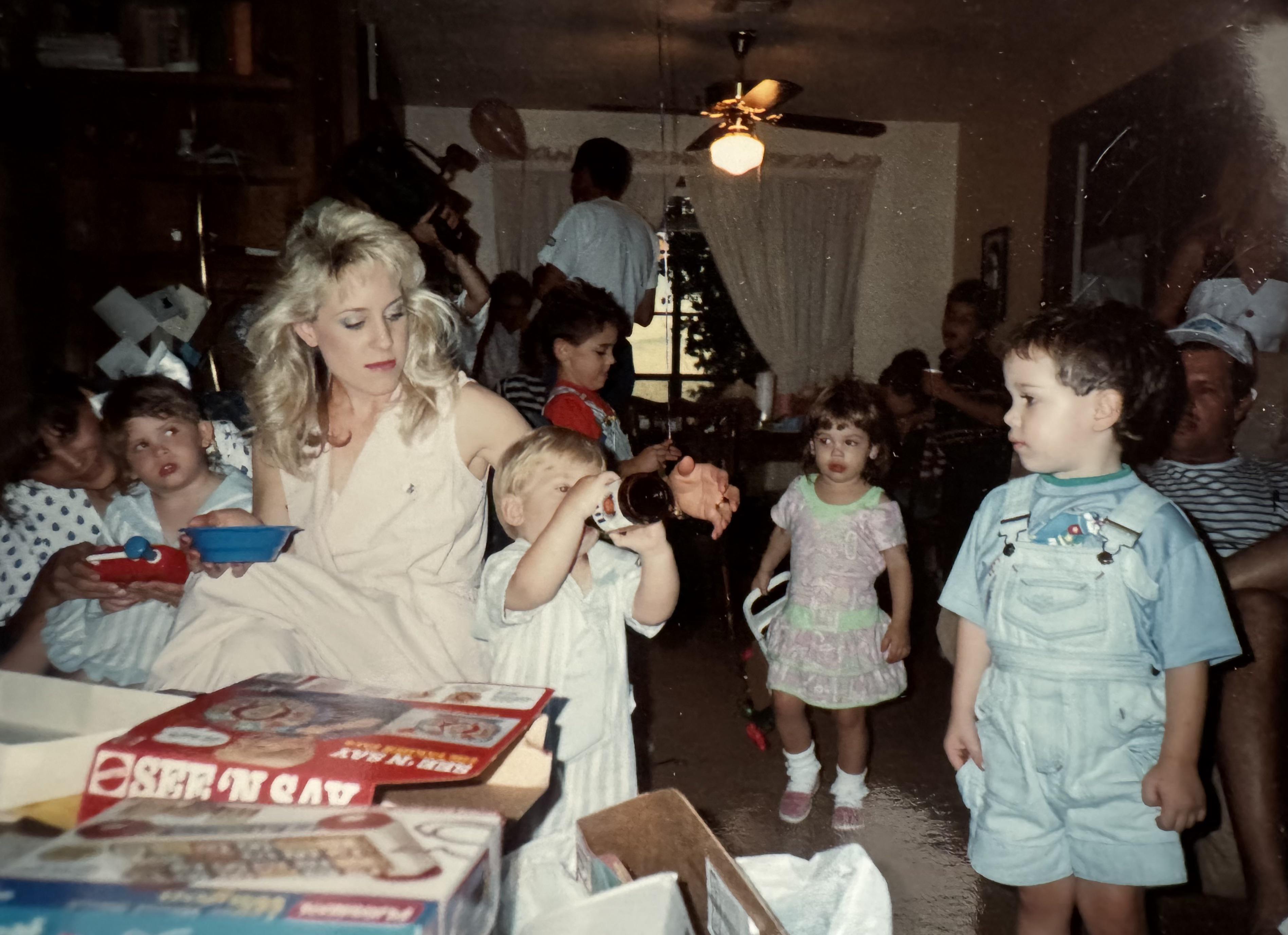 Cousins, board games and living room chaos.