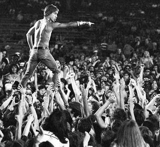Iggy Pop in the 70s