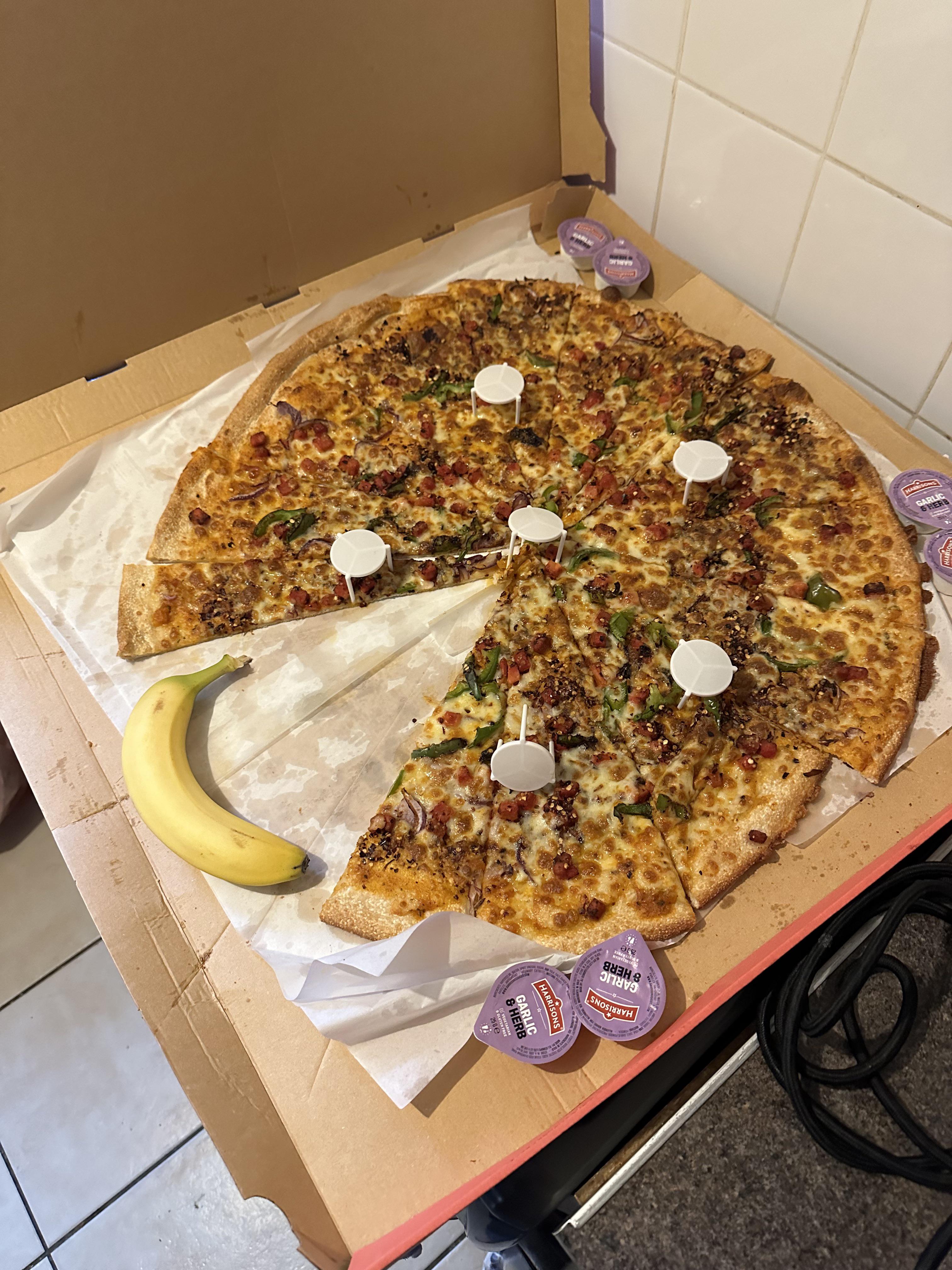 Banana on pizza? Think bigger.