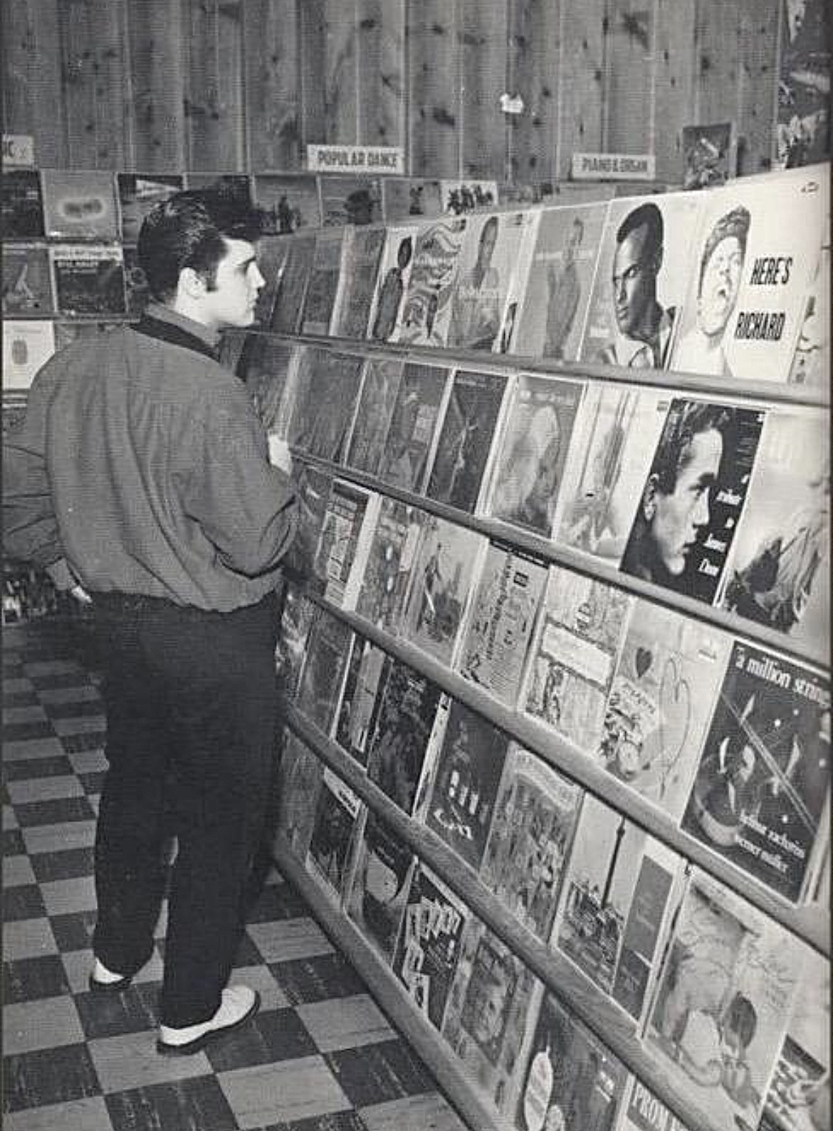 Elvis Has Entered the Store