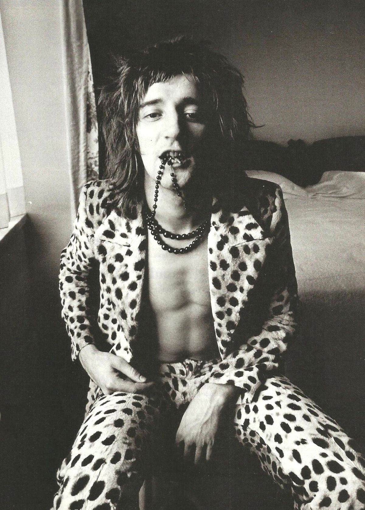 Rod Stewart: Peacock With Pipes