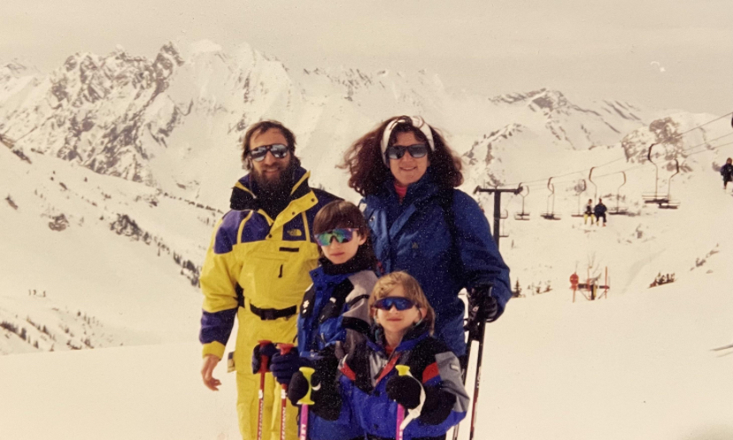 The Family That Skis Together… Crashes Together