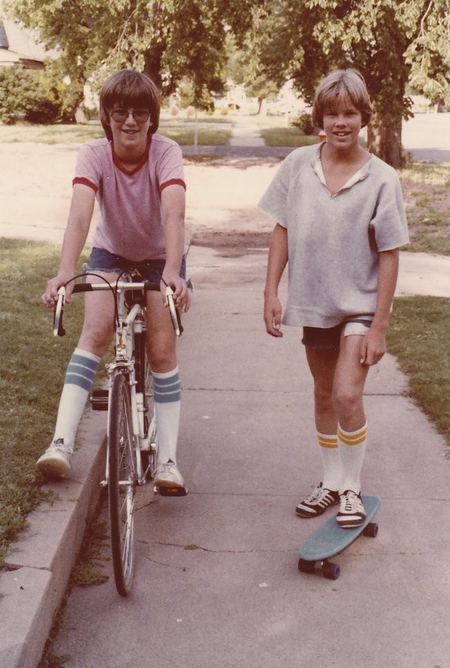 One Bike, One Board, One Perfect Friendship