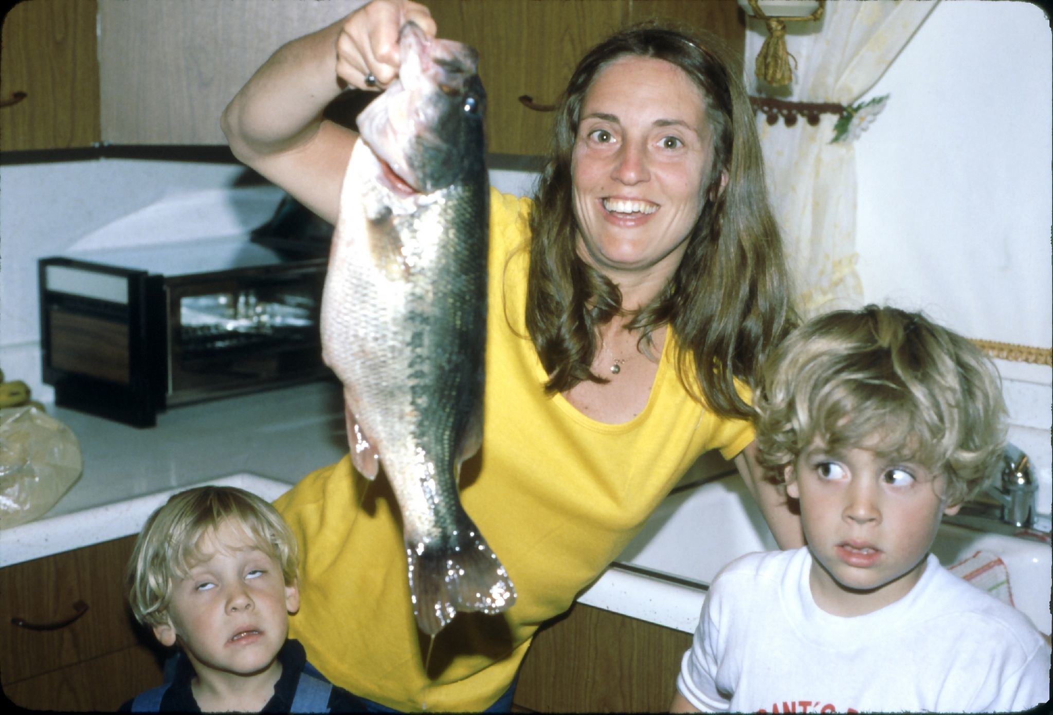 Dinner's caught!