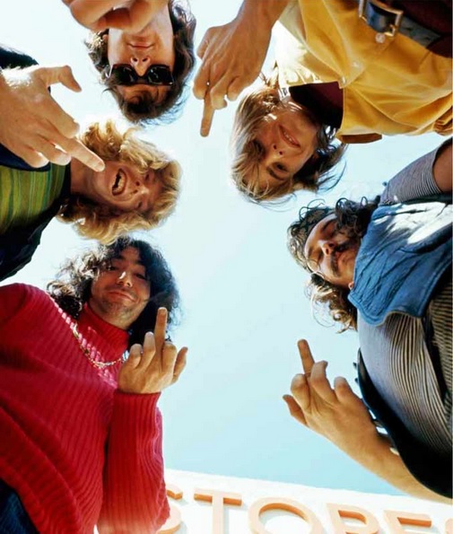 Middle Fingers up