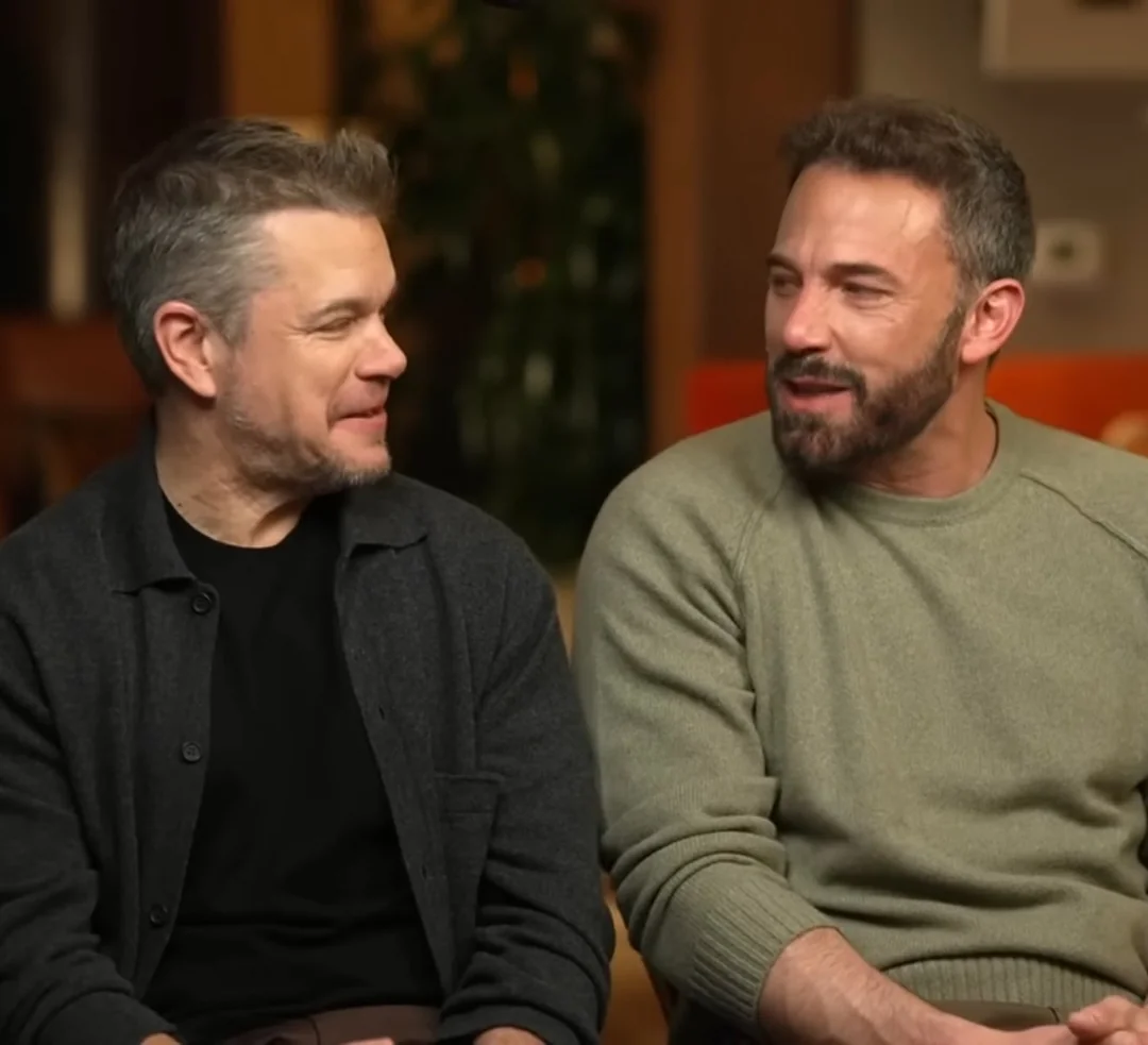 Affleck and Damon being Grammy buddies.