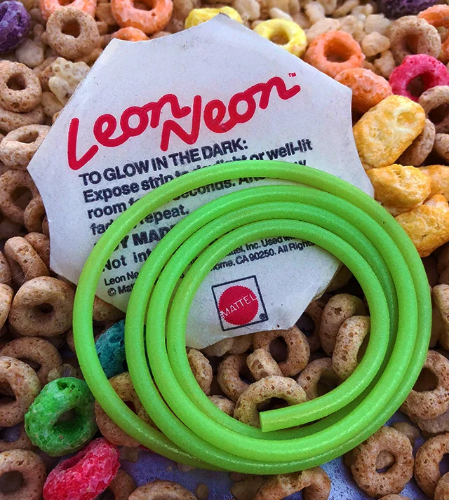 Neon glow bracelets