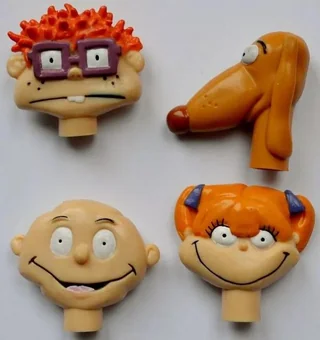 Rugrats pencil toppers