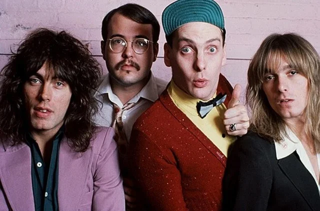 The classic lineup in all their 70s glory.