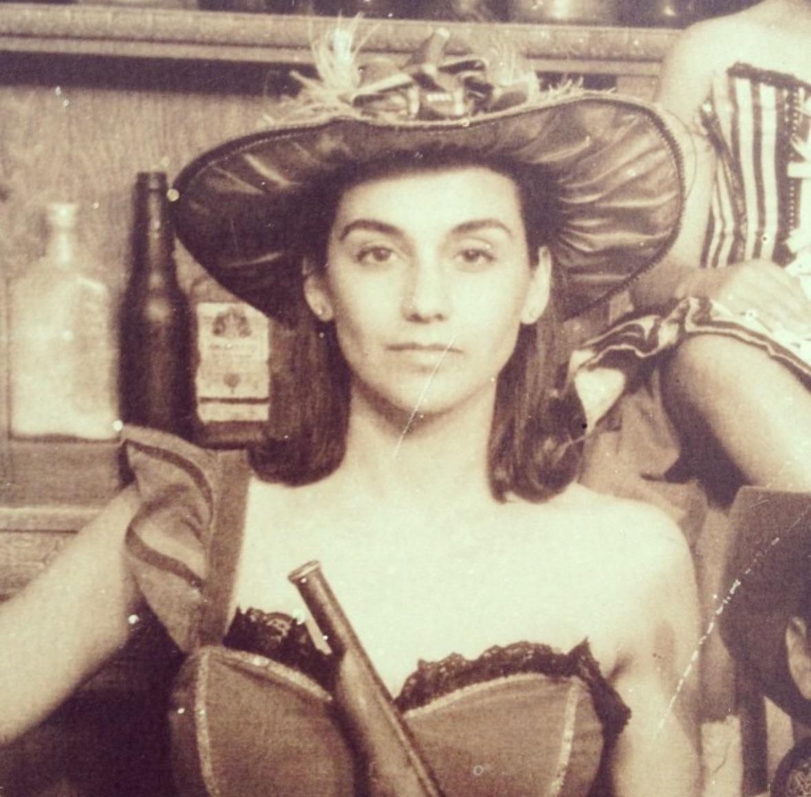 Even her nostalgia was retro.