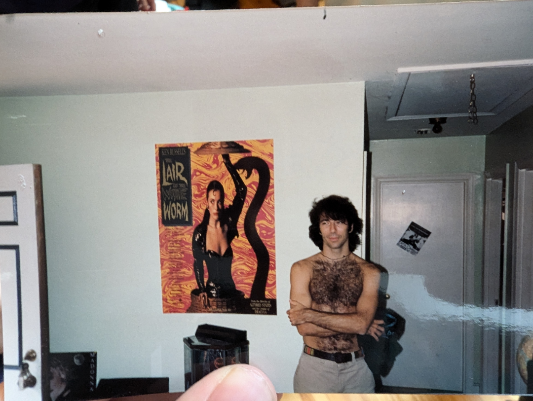 Hairy chest and zero regrets.