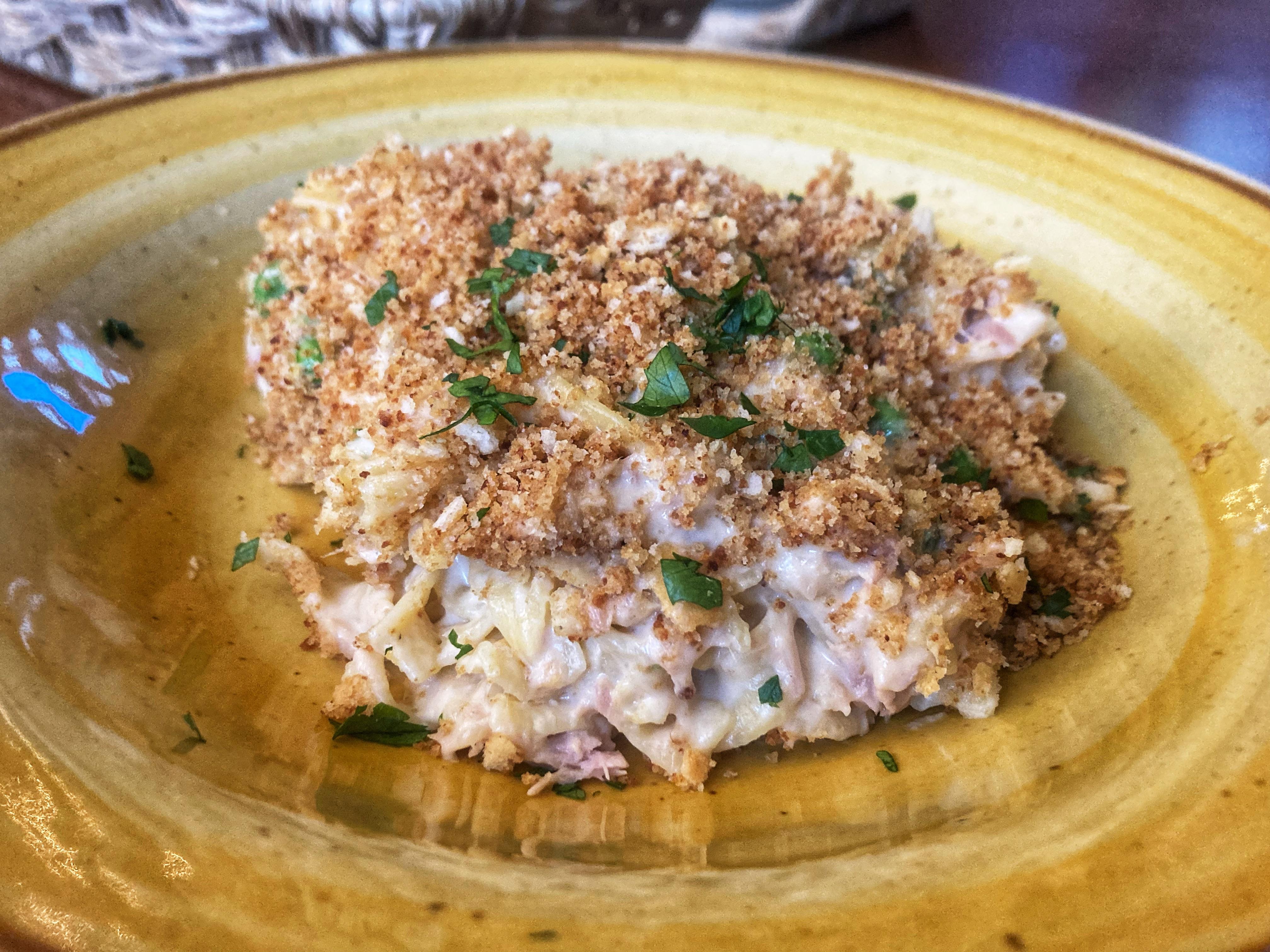 Tuna noodle casserole