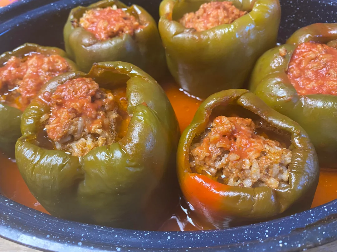 Stuffed bell peppers