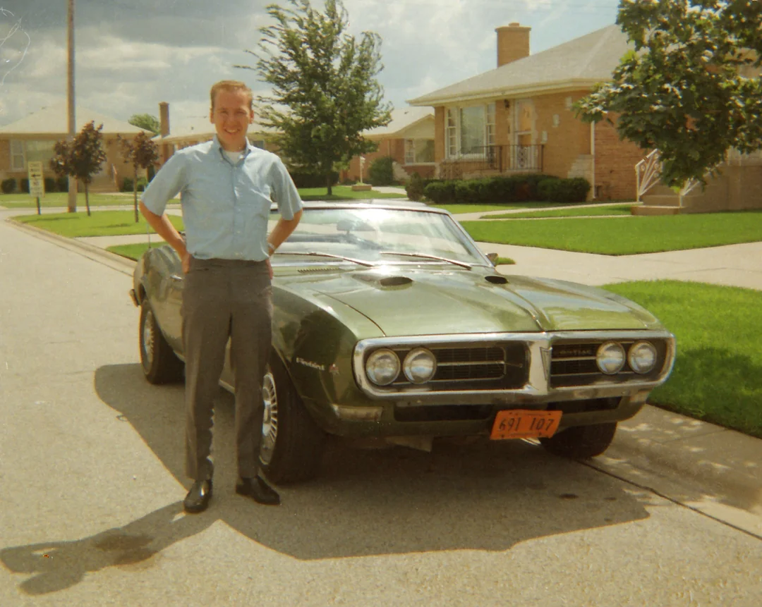 Just me and my cool car.