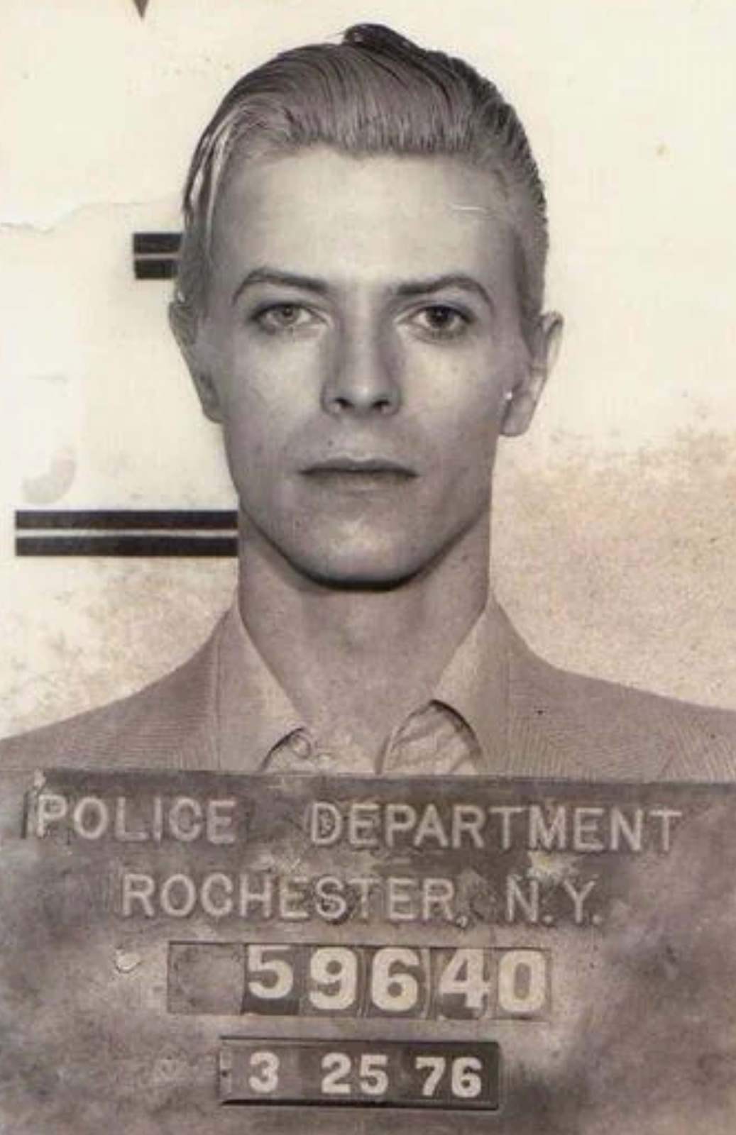 Ziggy Stardust Meets the Syracuse PD