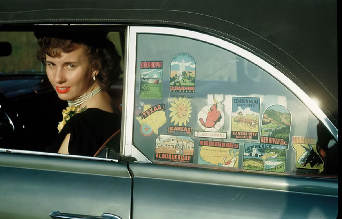 Polly Brumfield, 1953: Golden Hour Glimpse