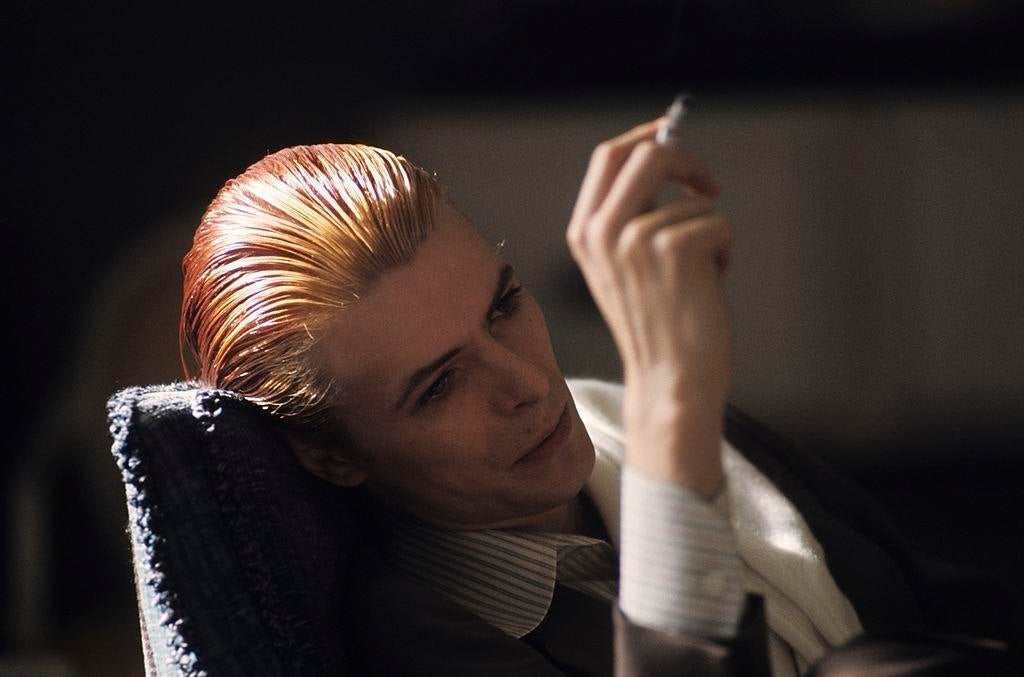 David Bowie, a global symbol of transformation.