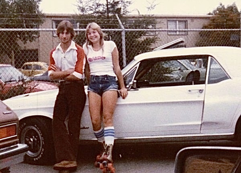 Roller Girl & the Car Couple Vibes