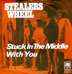 "Stuck in the Middle with You" - Stealers Wheel