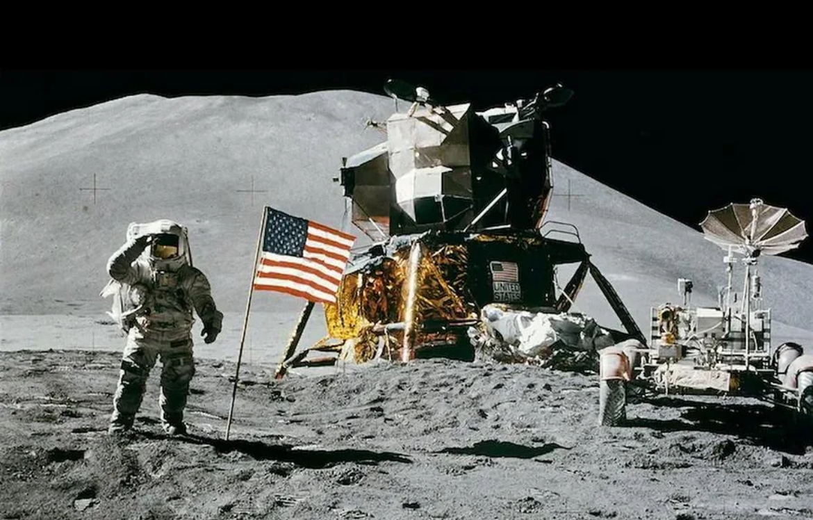 Apollo 11 on the Moon, 1969