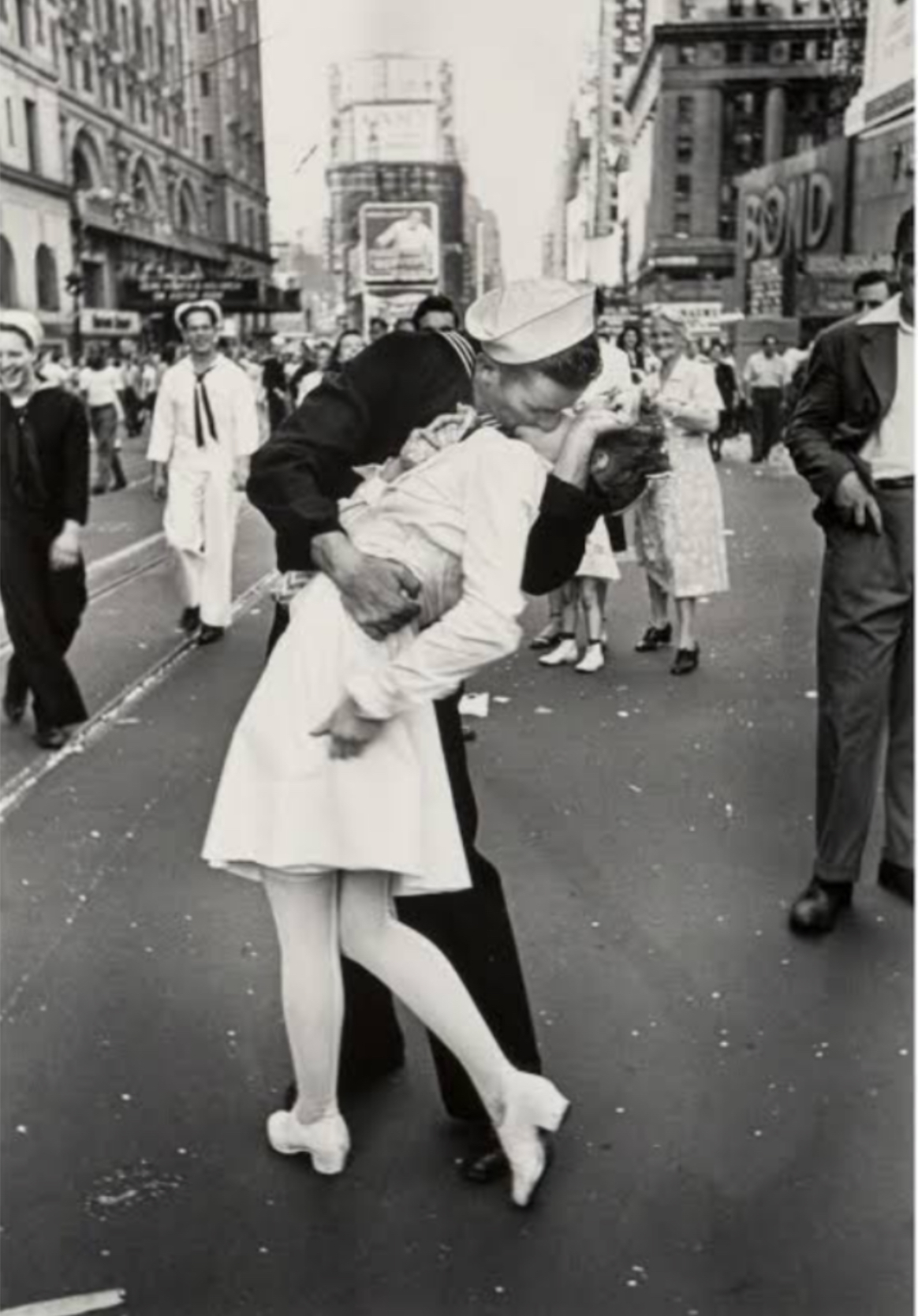 Victory Kiss: Times Square, V-J Day, 1945