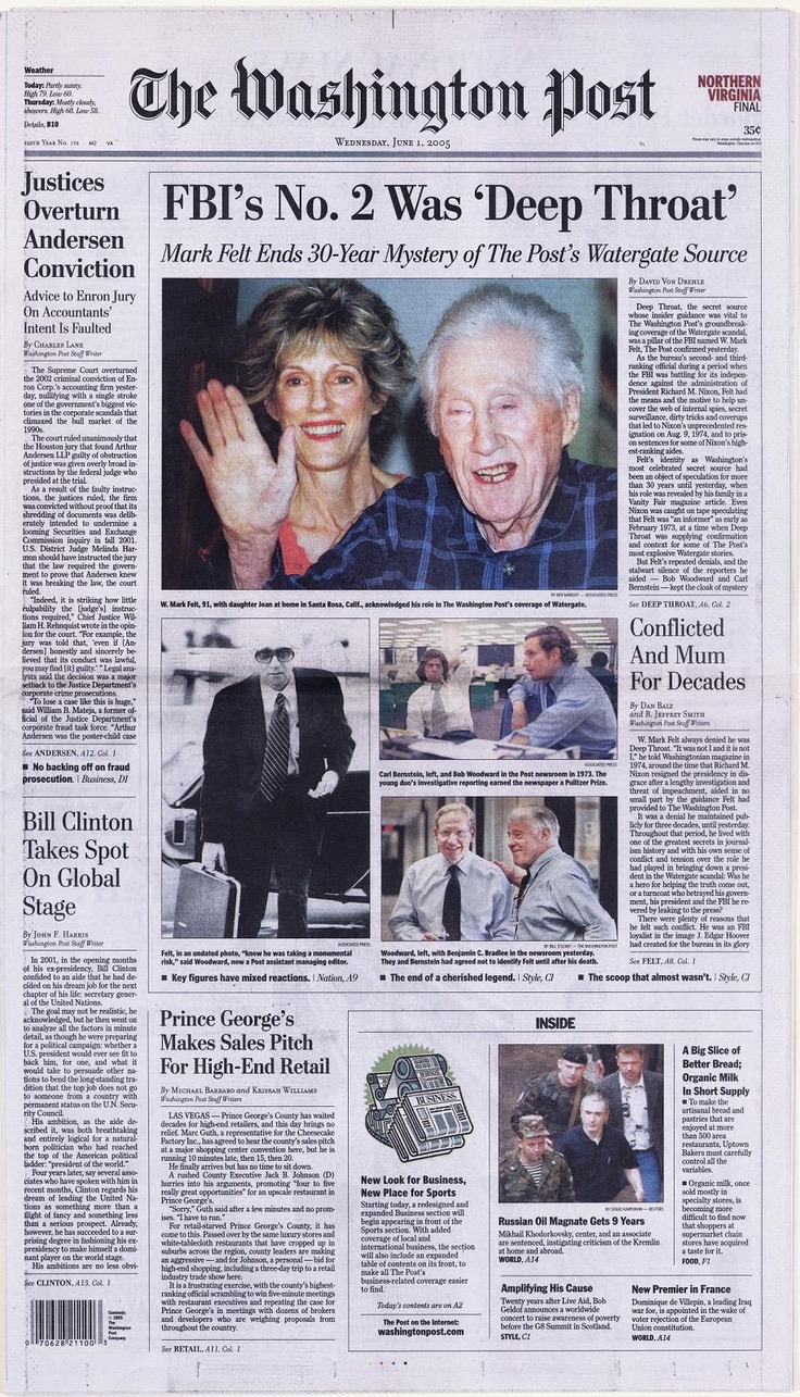 Deep Thr*at: The Shadowy FBI Source Behind the Breakthroughs
