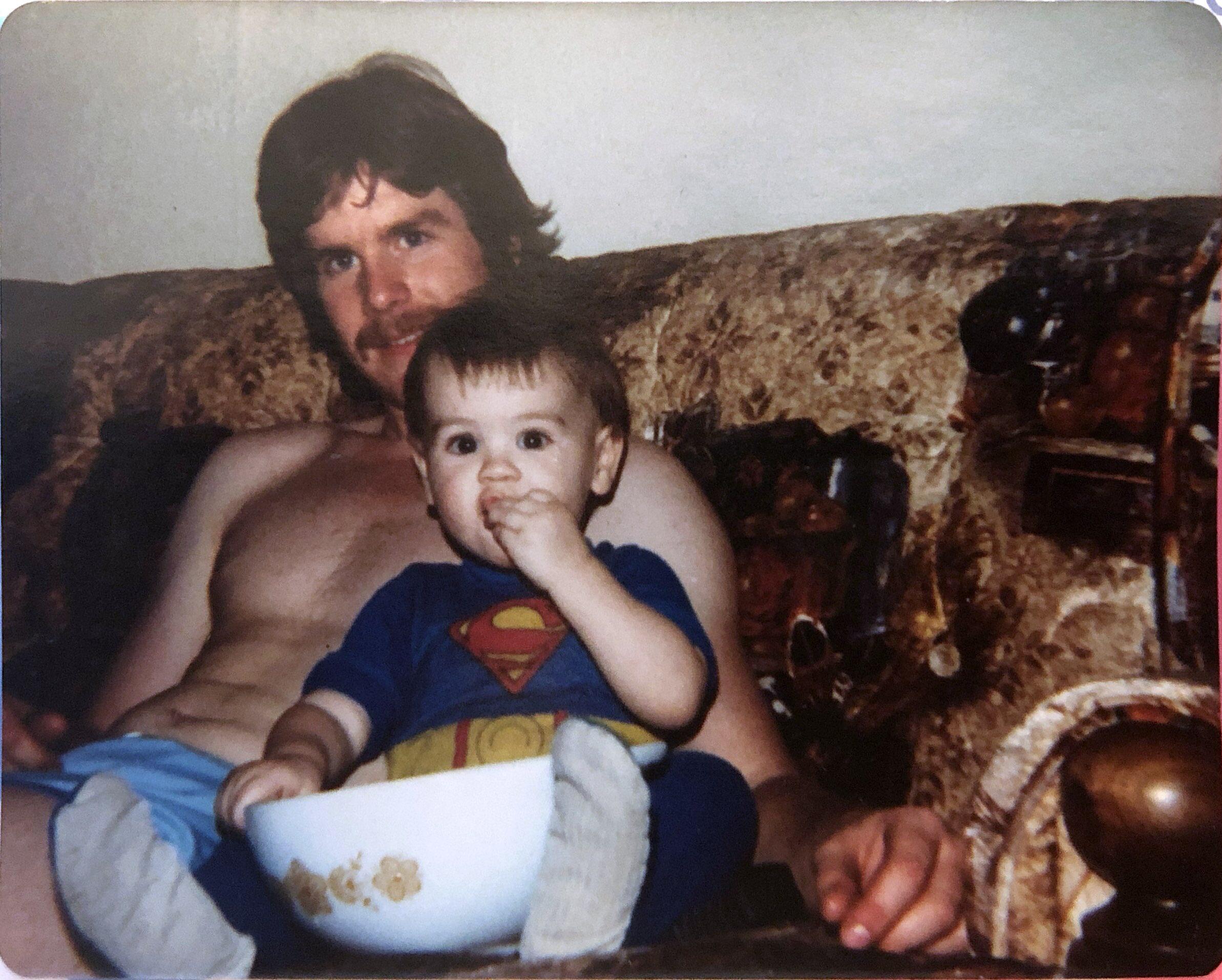 Superman in his snack era.