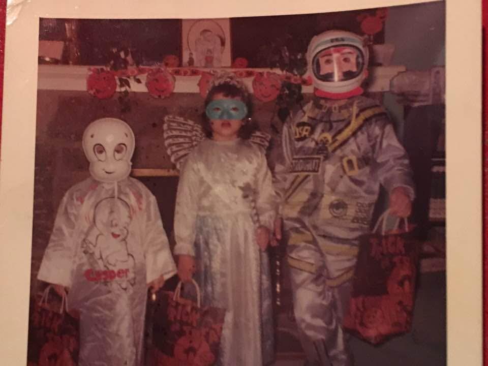 When Halloween costumes were flammable but iconic.