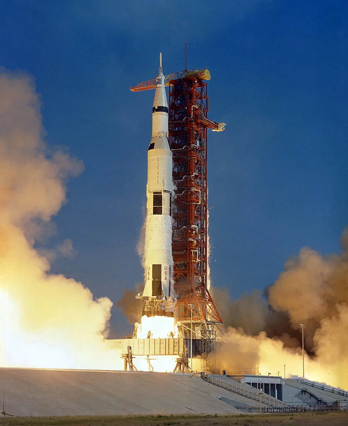 Liftoff at Kennedy: July 16, 1969