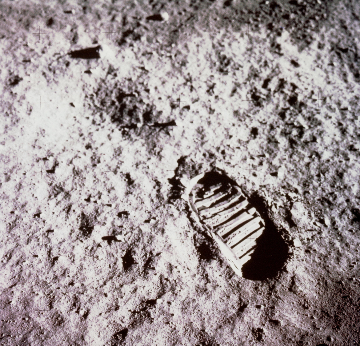 The First Footprint on the Moon: July 20, 1969