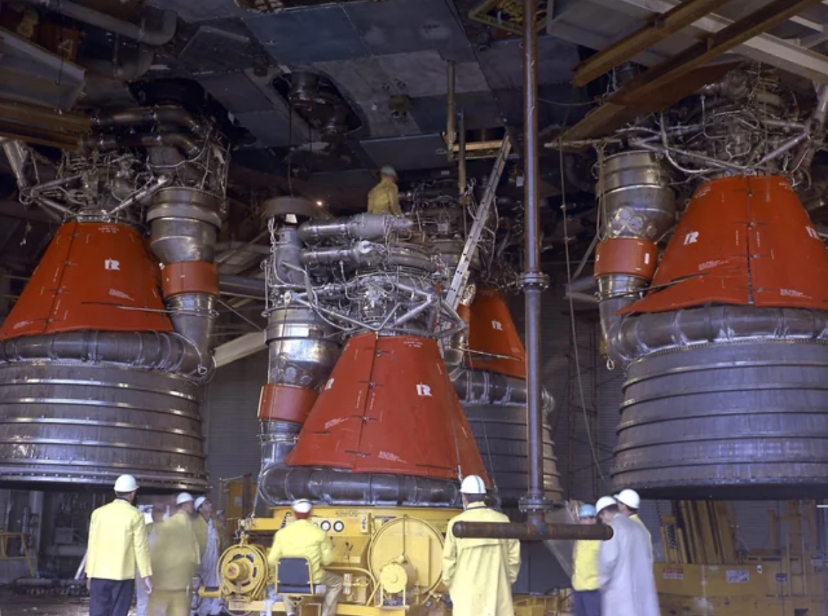 Powering the Dream: Saturn V Engines Installed, 1969