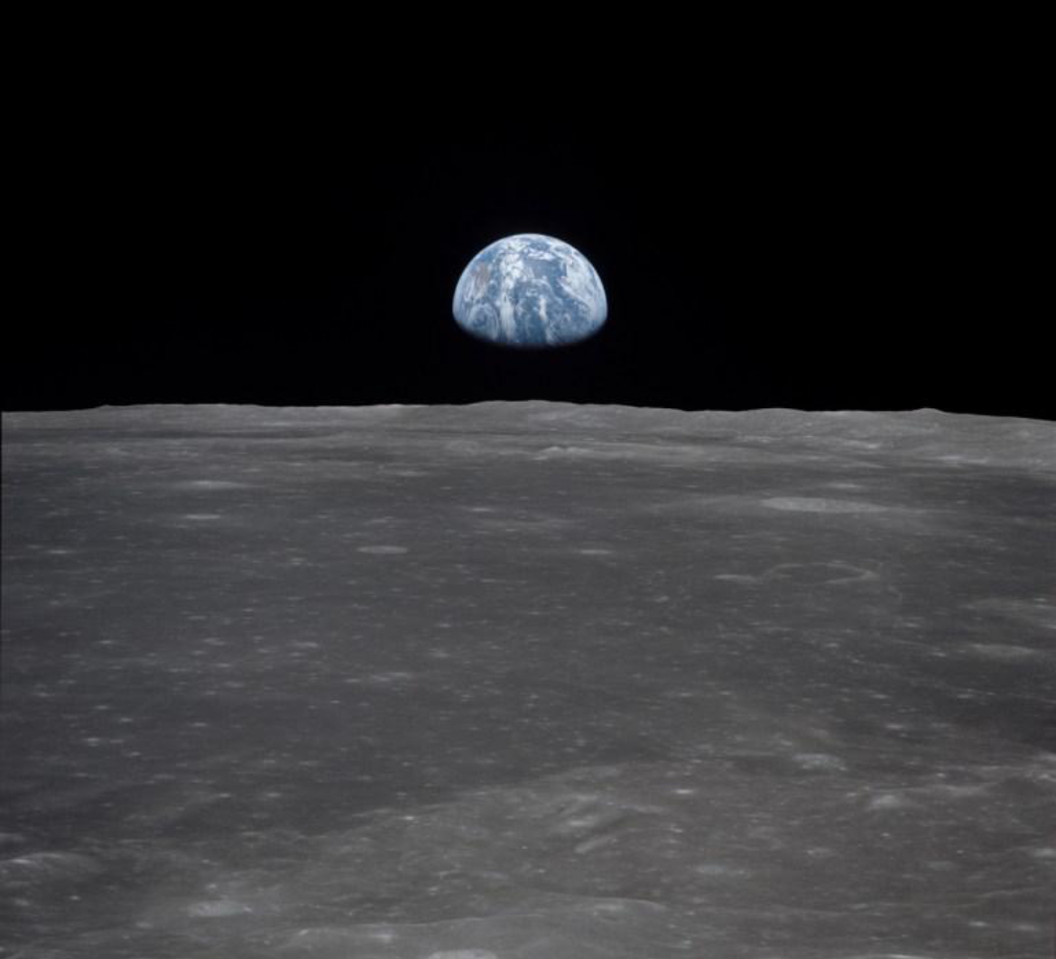 Earth from Apollo 11: Fragile Blue Home