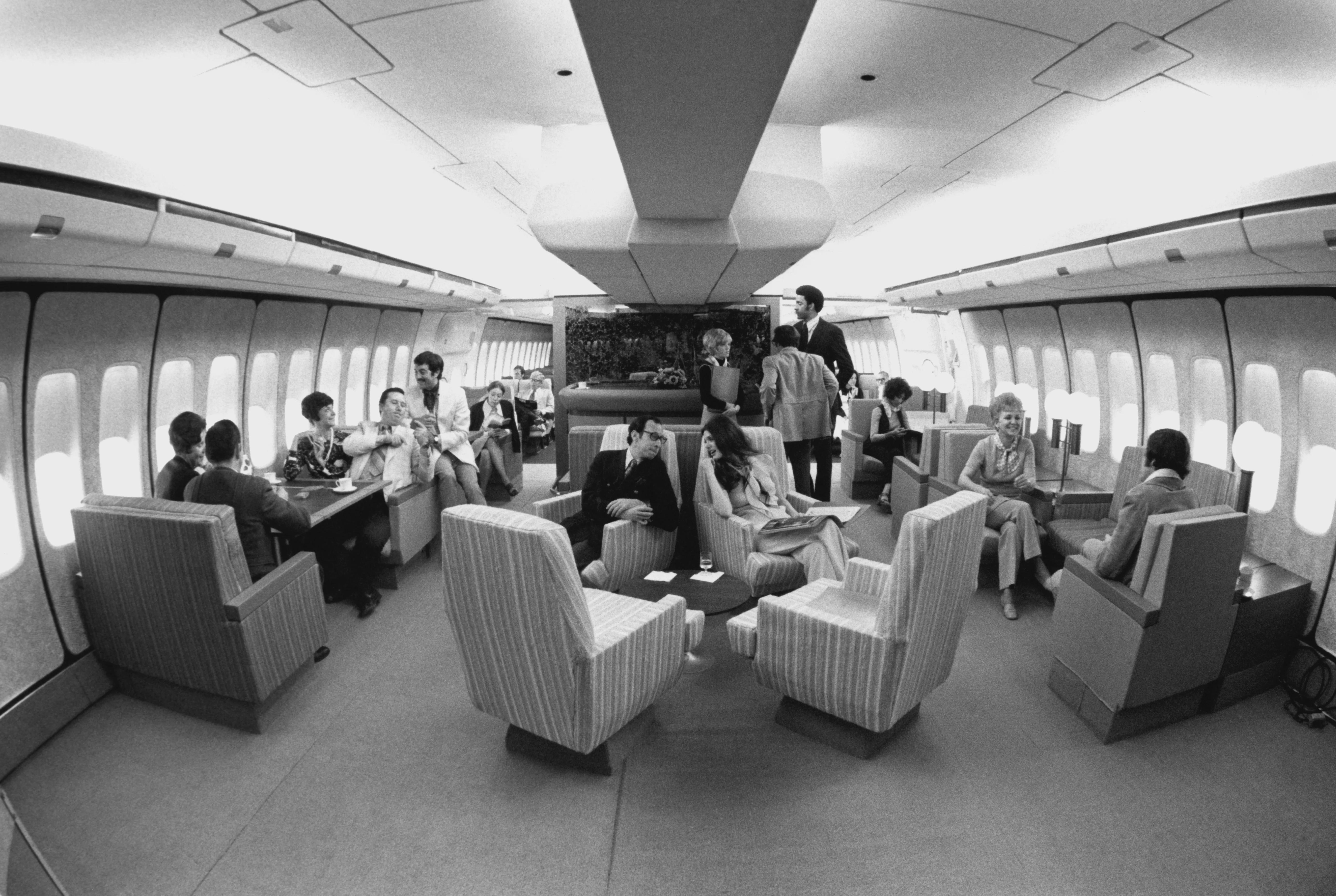 The sky and cocktail lounge era.